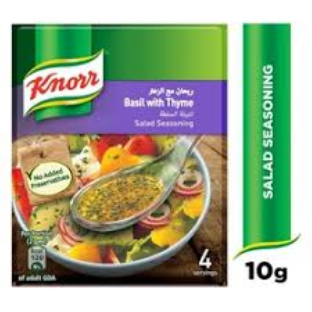 KENT BORINGER SALAD SEASONING BASIL & THYME 10G